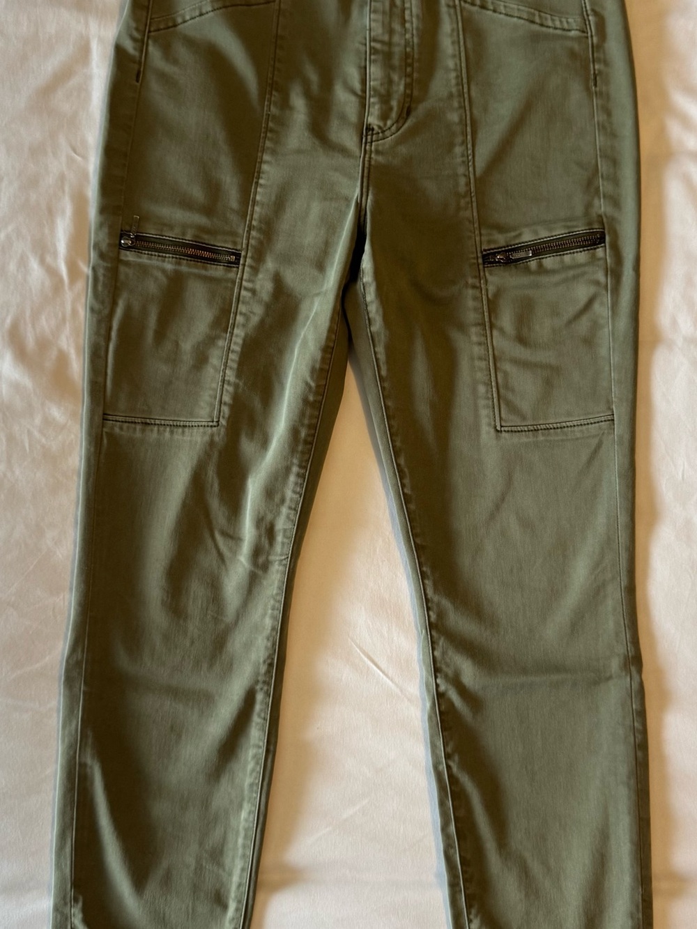 Articles Of Society Olive Skinny Cargo Jeans